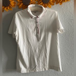 Sport Haley - White Short Sleeve Polo